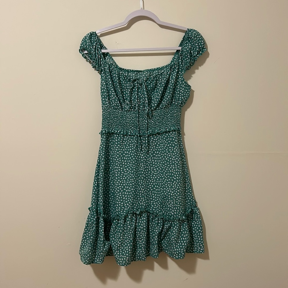 Green dress